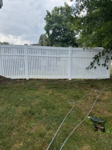Fence Pressure Washing in Perry OH by Wiley's Pressure Washing Service