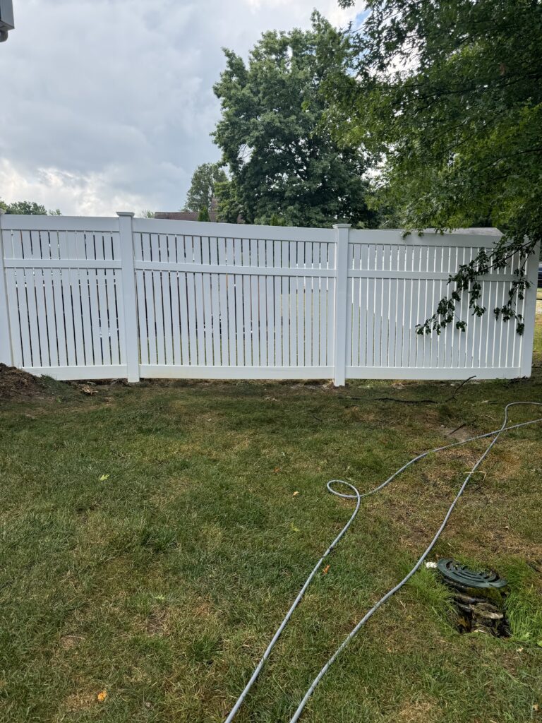 Fence Pressure Washing in Perry OH by Wiley's Pressure Washing Service