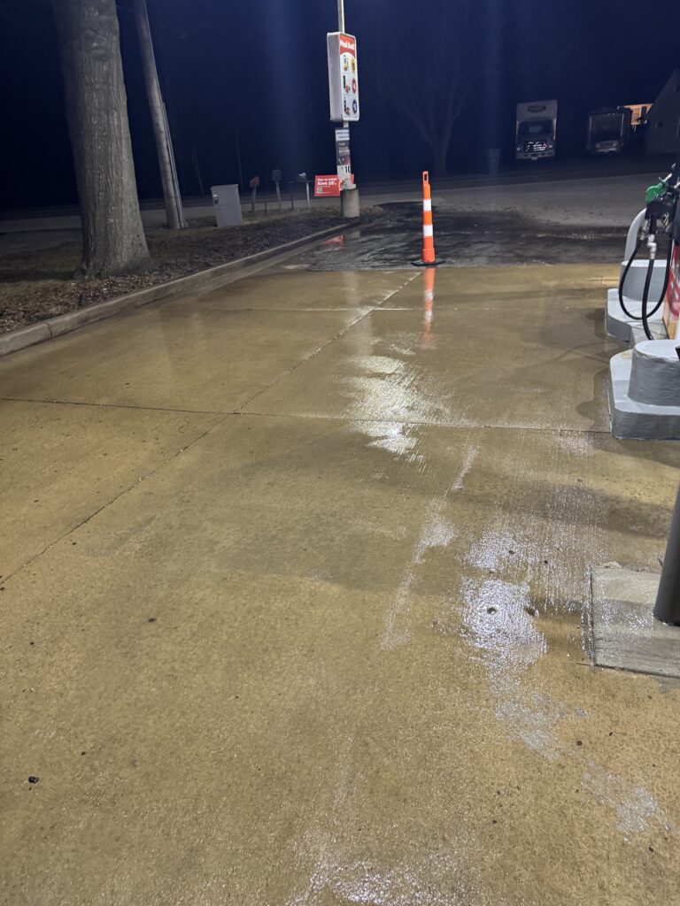 Concrete Cleaning & Gas Station Pressure Washing in Painesville OH