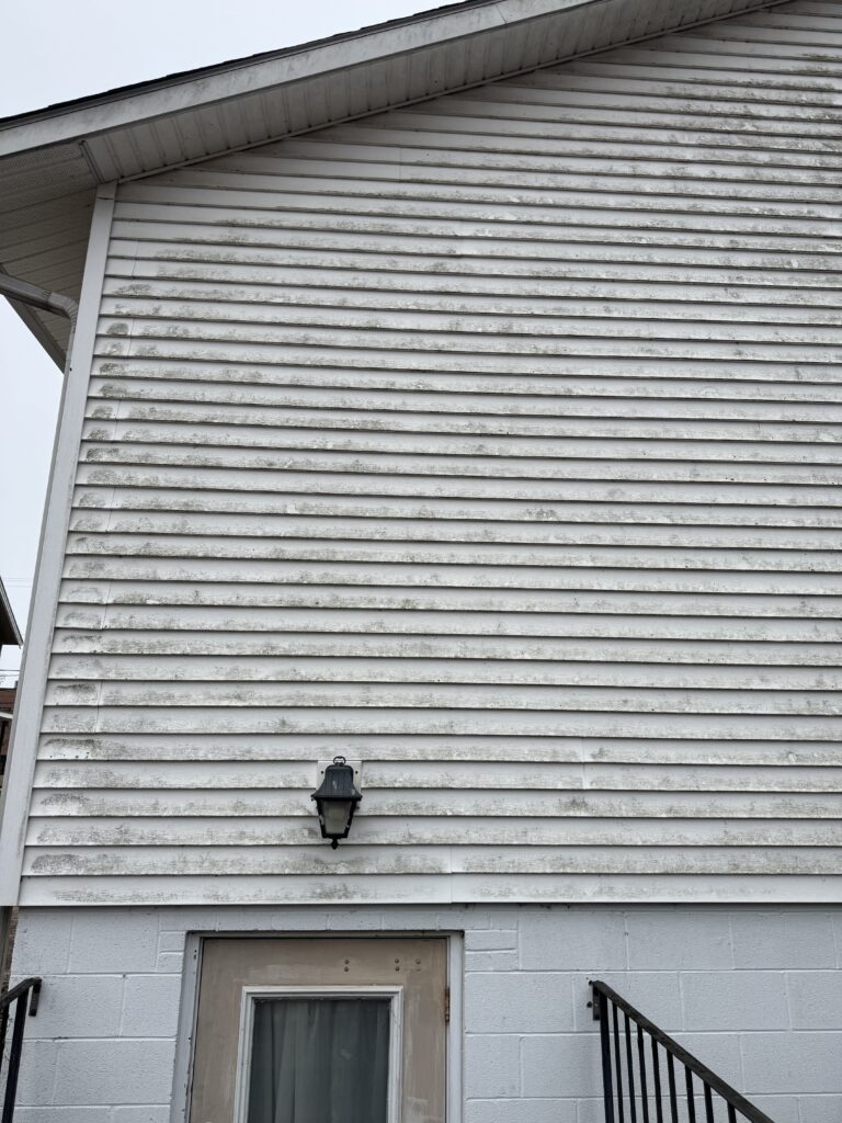 Before siding pressure washing in Geneva OH