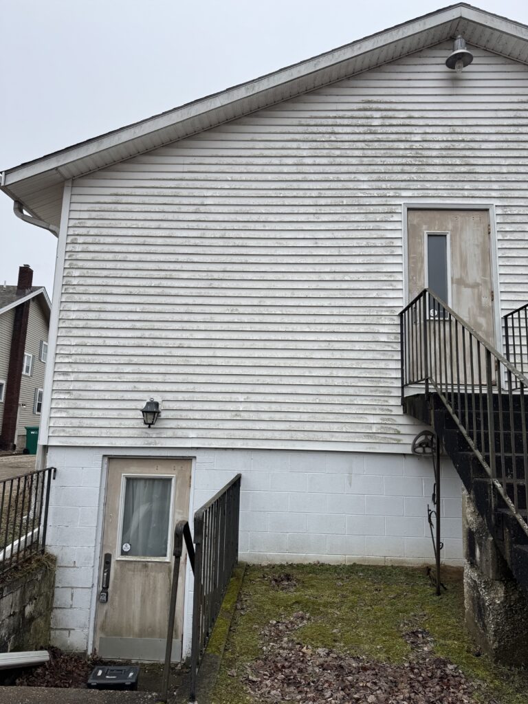 Before siding pressure washing in Geneva OH