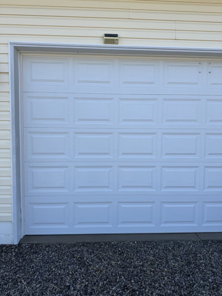 House Washing Before and After - by Wiley's pressure washing in Andover OH