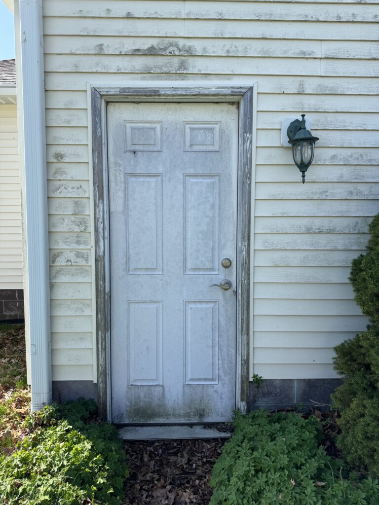 House Washing Before and After - by Wiley's Pressure washing in Mentor OH