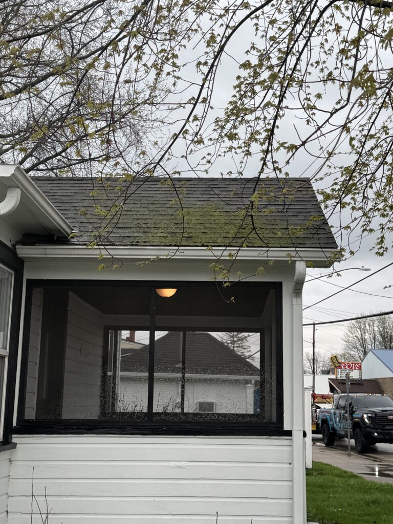 House Washing Before and After - by Wiley's Pressure washing in Thompson OH